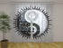 Photo Curtain Yin Yang with Moon and Sun