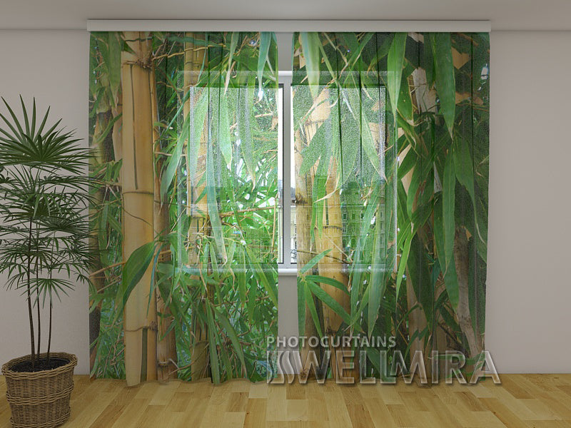 3D Curtain Bamboo Forest - Wellmira
