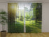 Photo Curtain Morning in the Park - Wellmira