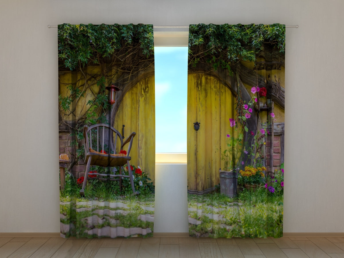 Photo Curtain Hobbit House - Wellmira