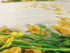 Tablecloth Yellow flowers on the white - Wellmira