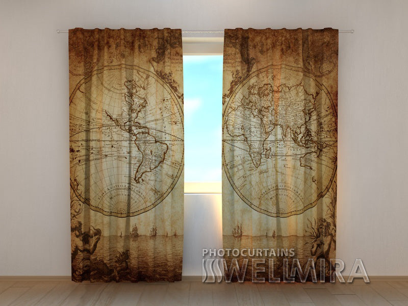Photo Curtain Map