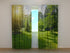 Photo Curtain Morning in the Park - Wellmira