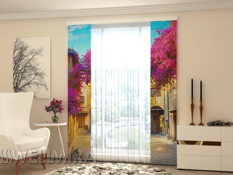 Set of 2 Panel Curtains  Italian Patio - Wellmira