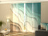 Sliding Panel Curtain Abstract Sea and Beach