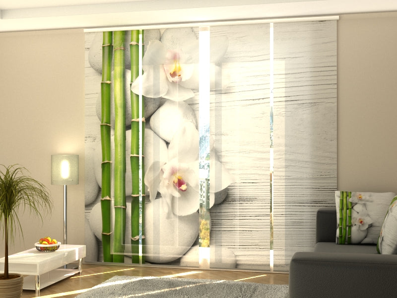 Sliding Panel Curtain Beautiful Composition - Wellmira