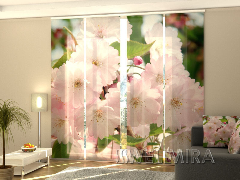 Sliding Panel Curtain Aroma of Spring - Wellmira