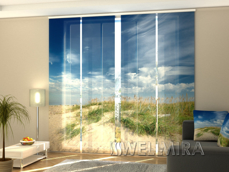 Sliding Panel Curtain Baltic Sea - Wellmira