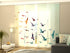 4-Panel Curtains Kit with 4-Track Rail, Dream Flight, Size: 60x270 cm