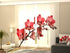 Set of 4 Panel Curtains Queen of Orchids - Wellmira