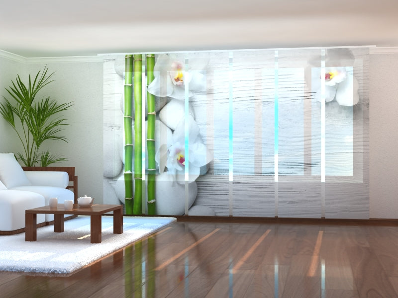 Sliding Panel Curtain Beautiful Composition