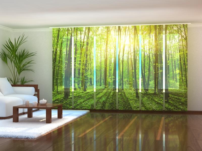 Set of 6 Panel Curtains Sun Rays 2 - Wellmira