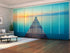 Set of 8 Panel Curtains Harmony Time