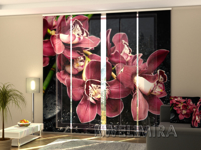Set of 4 Panel Curtains Phantasy - Wellmira