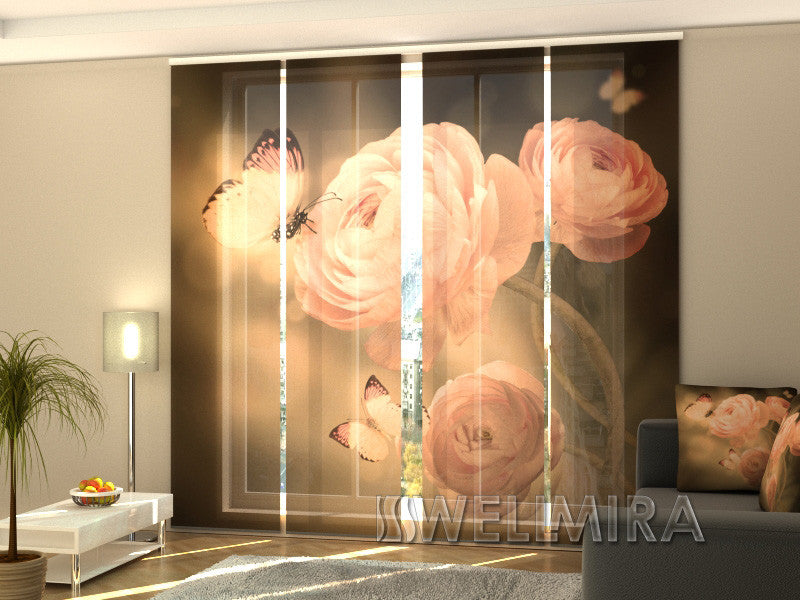 Set of 4 Panel Curtains Silence - Wellmira