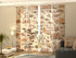 Set of 4 Panel Curtains Wall - Wellmira