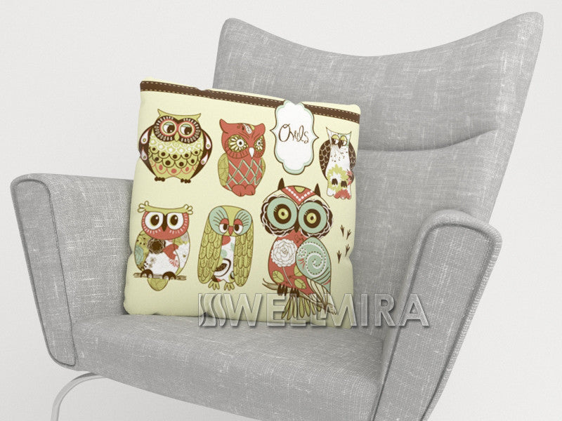 Pillowcase Owl 2 - Wellmira