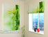 Roman Blind Green Bamboo - Wellmira