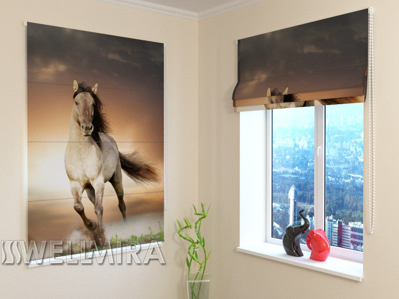 Roman Blind Horse - Wellmira