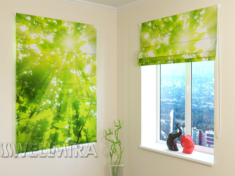 Roman Blind Leaves 2 - Wellmira