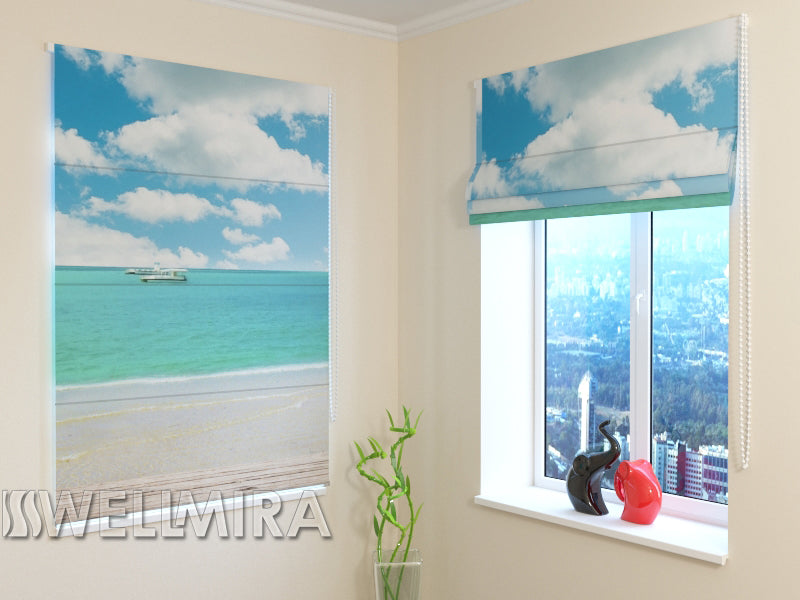 Roman Blind Near the sea - Wellmira