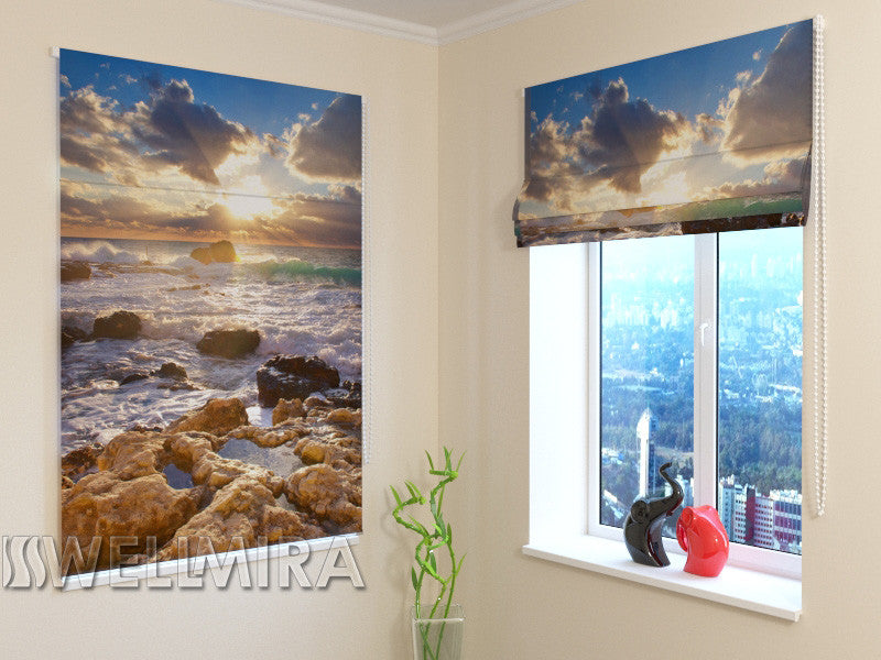 Roman Blind Sun in the Clouds - Wellmira