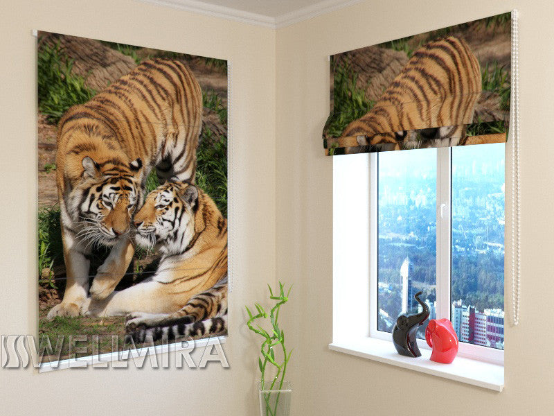 Roman Blind Tigers Love - Wellmira