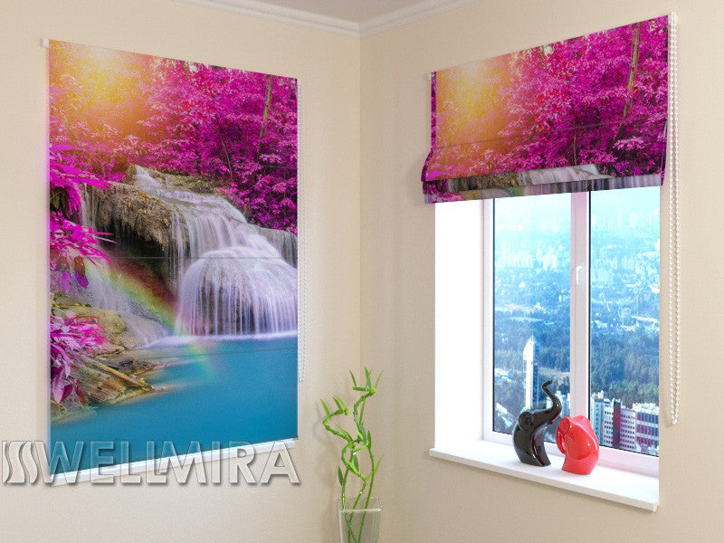 Roman Blind Wonderful Forest - Wellmira