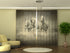 Photo-curtain White Gracefulness W290xH245 cm