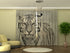 Photo-curtain White Tiger W290xH245 cm