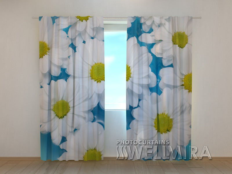 3D Curtain Camomile 1 - Wellmira