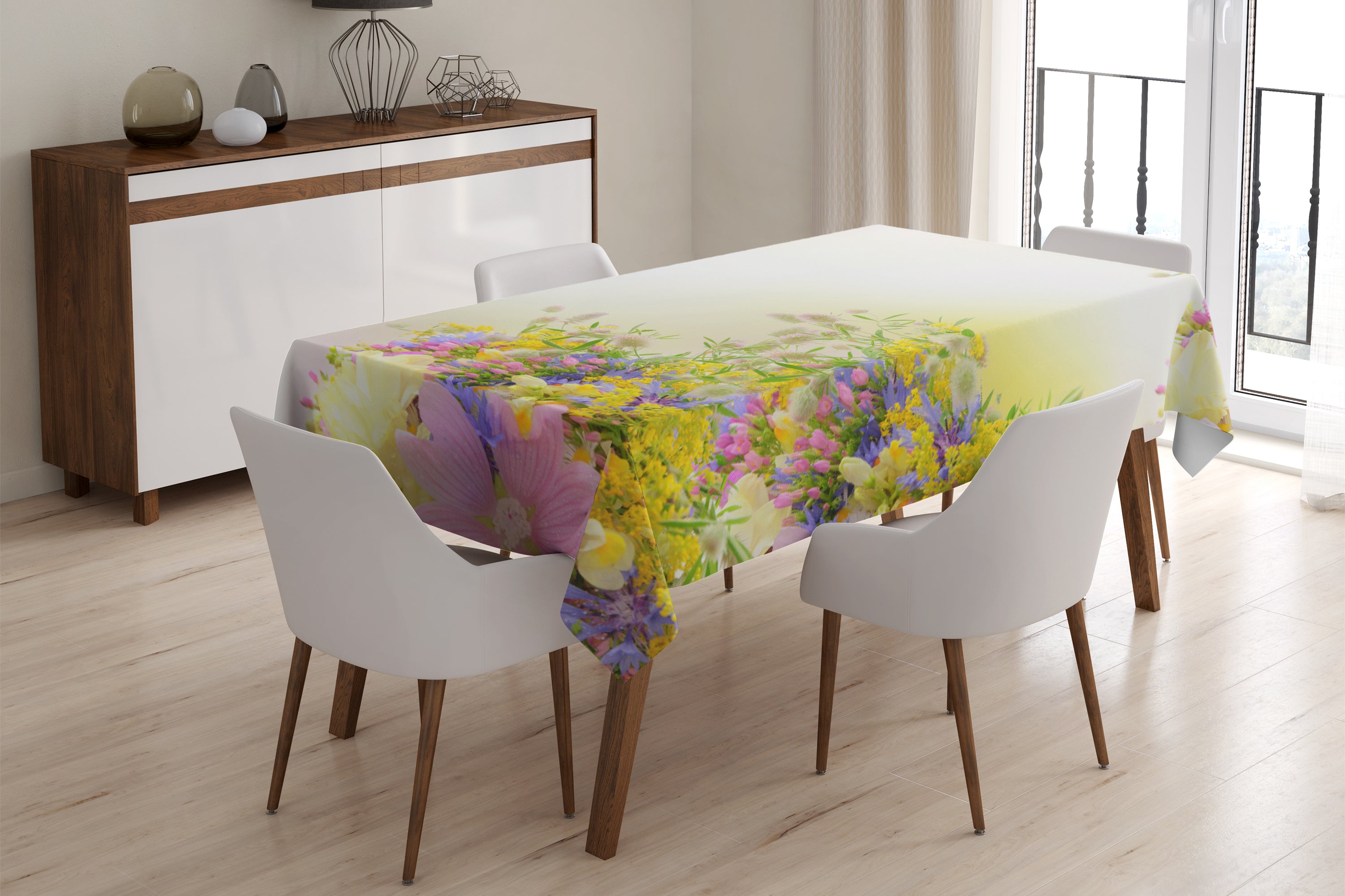 Tablecloth Summer field flowers - Wellmira