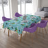 Tablecloth Toucan with Tropical Leaves