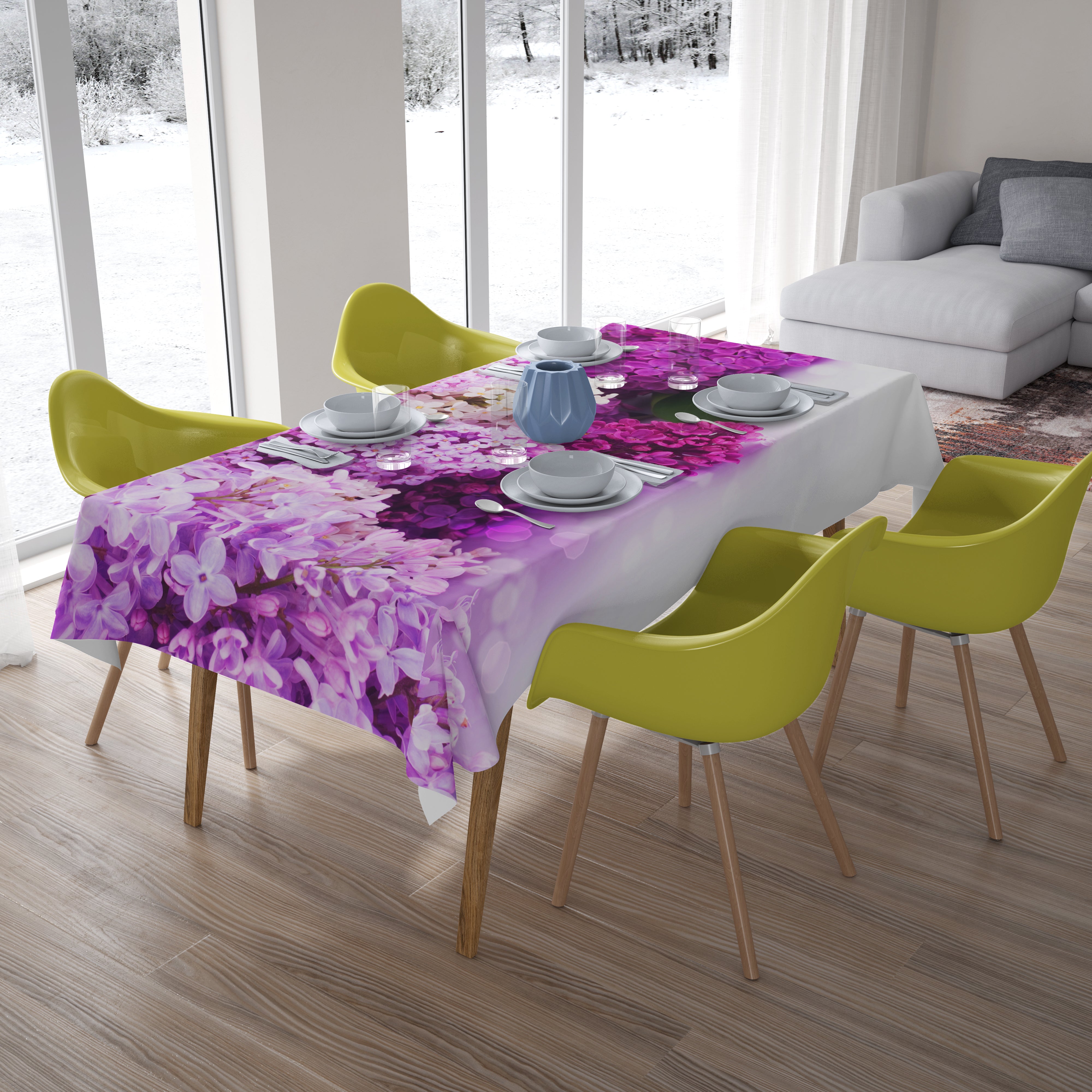 Tablecloth Paris Lilac