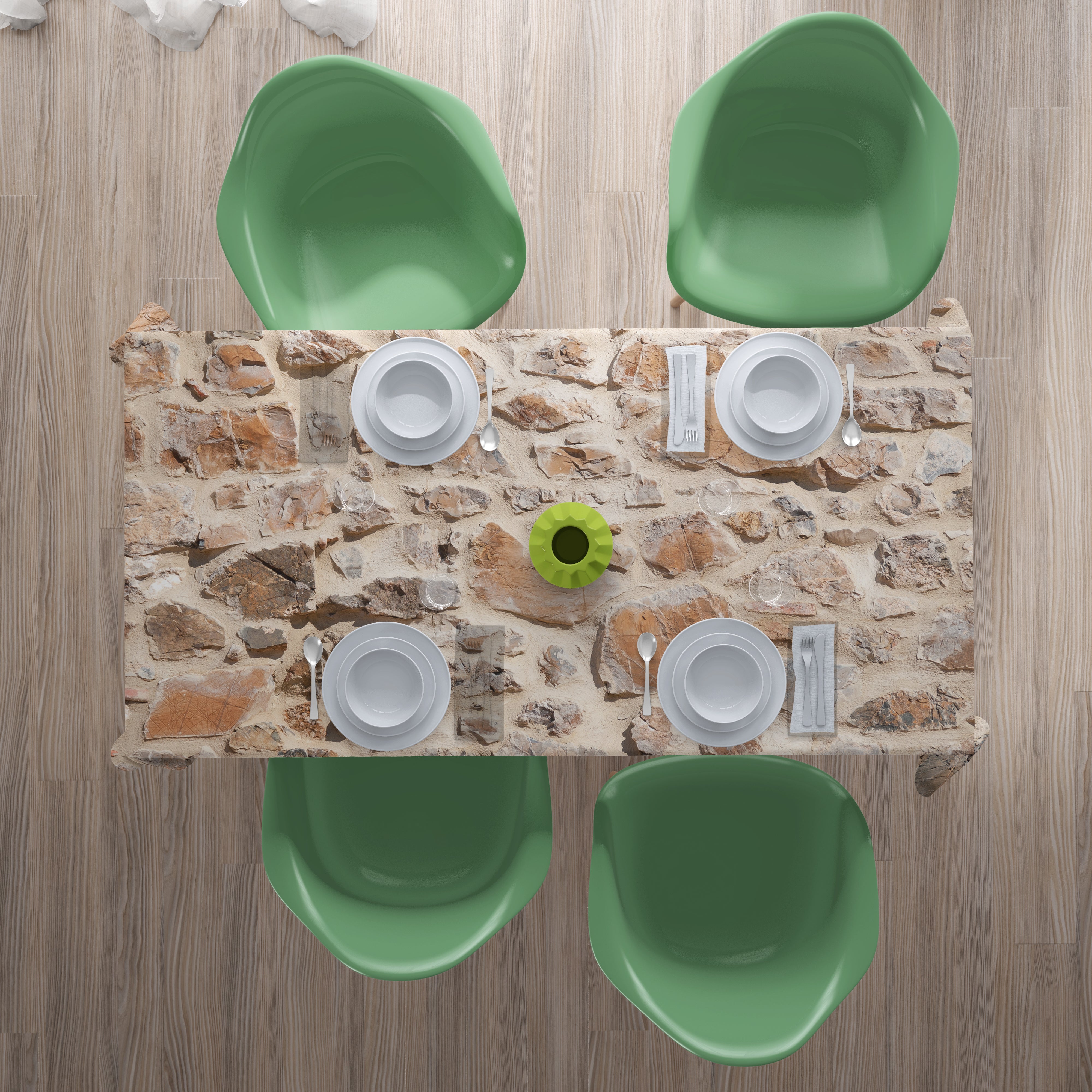 Tablecloth Wall
