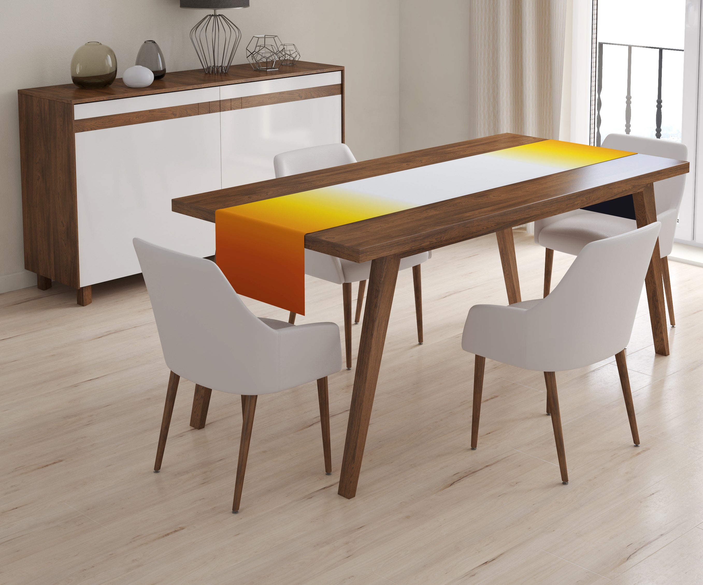 Table Runner Ombre Sunrise - Wellmira