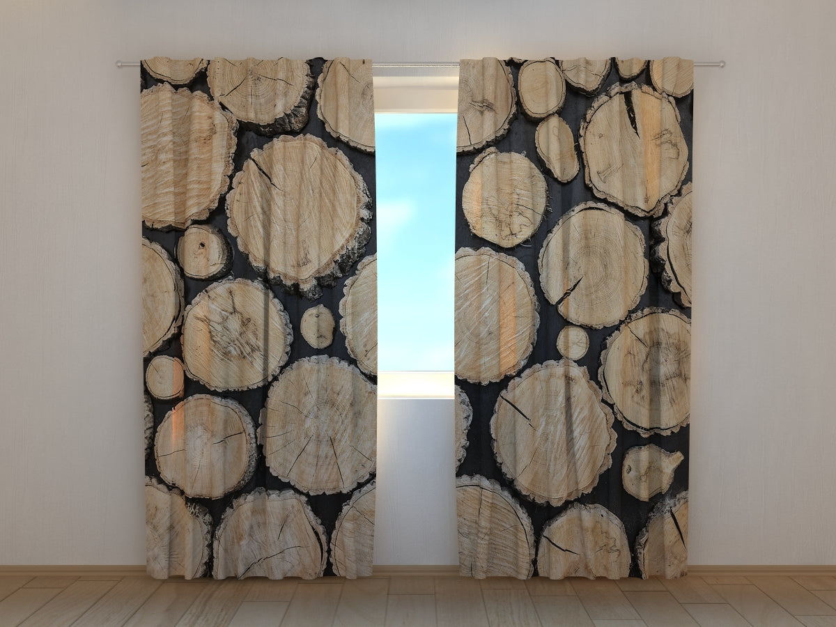 Photocurtain Tree Stumps - Wellmira