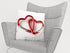 Pillowcase Two Hearts - Wellmira