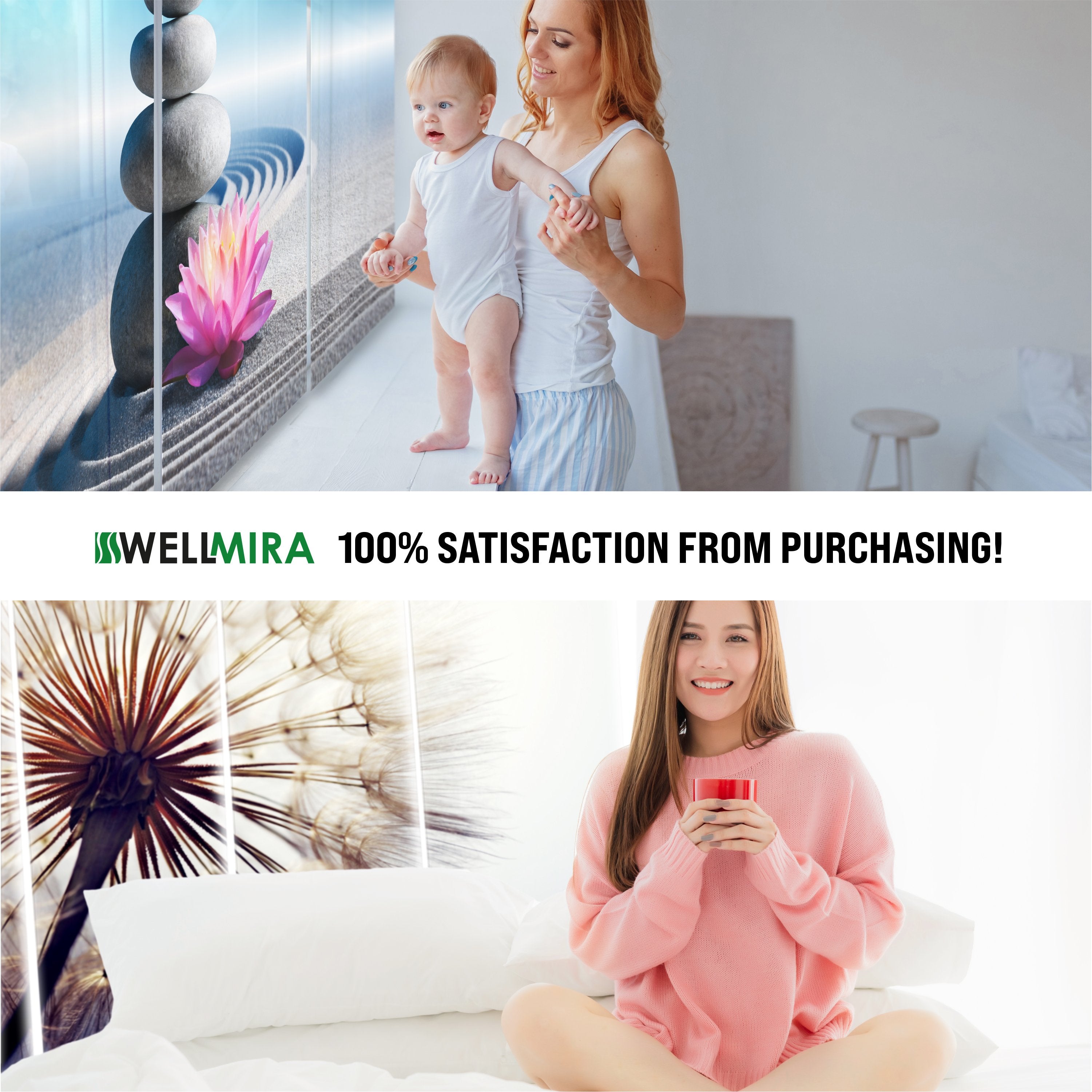 Set of 6 Panel Curtains World Map