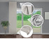 White Color Blackout Panel Curtain
