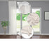White Color Silk Panel Curtain